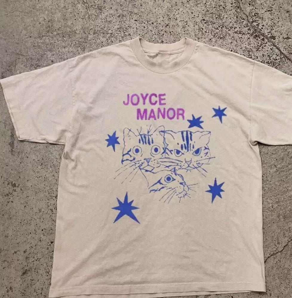 

JOYCE MANOR band Cat Unisex T Shirt Full Size S5XL Unisex T-Shirt XL