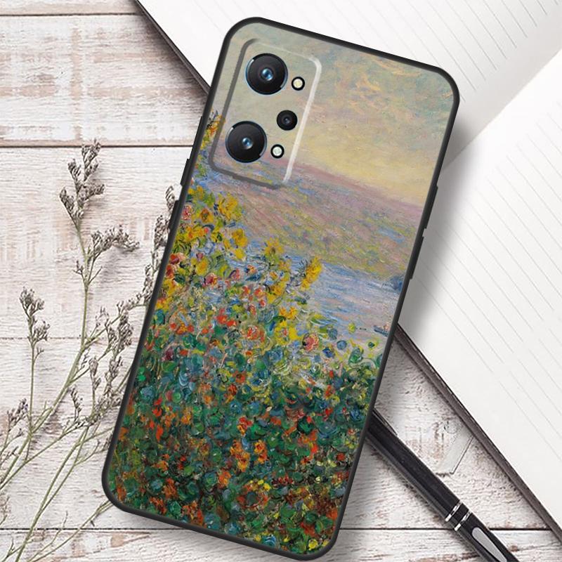 Flower Plant Art For Realme 12 13 10 11 14 Pro Plus GT 6T 6 5 GT7 Pro C61 C55 C53 C51 C21Y C25S C75 C67 Case