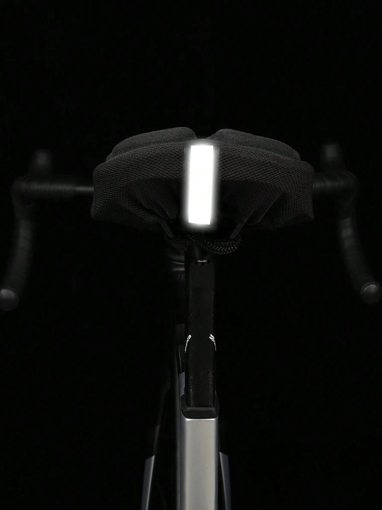 1pc Fahrradkissenbezug, stoßdämpfender reflektierender EVA-Kissenbezug für Rennräder, Mountainbike-Sattelzubehör