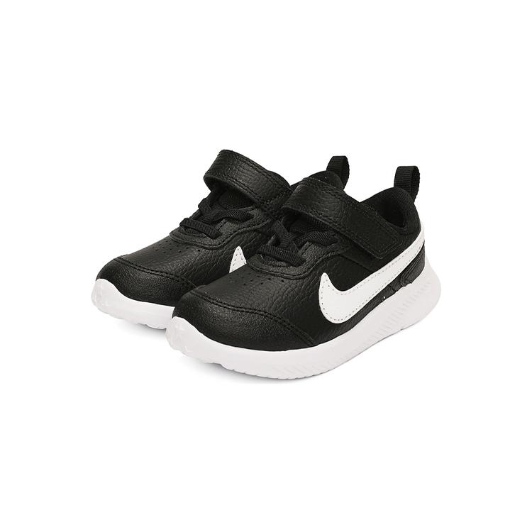 Nike Varsity Leather Low top Toddler Shoes Black Infant And Toddler CN9397-008