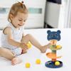 Game Kids Gift Rotating Track Set Spin Track Toy Set Educational Toys Ball Drop Roll Swirling Tower