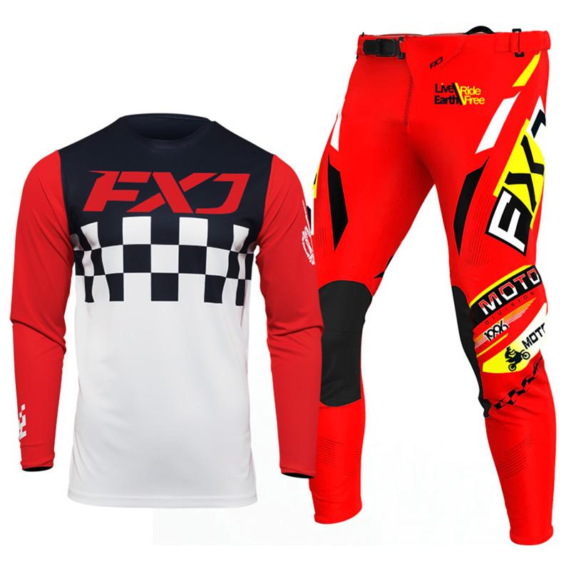 Motocross-Ausrüstungsset für Kinder 4 5 6 7 8 9 10 11 12 13 Jahre Jugend Kind Motorrad Junge Mädchen Jersey Hose Kits Rennanzug Offroad Enduro MX MTB