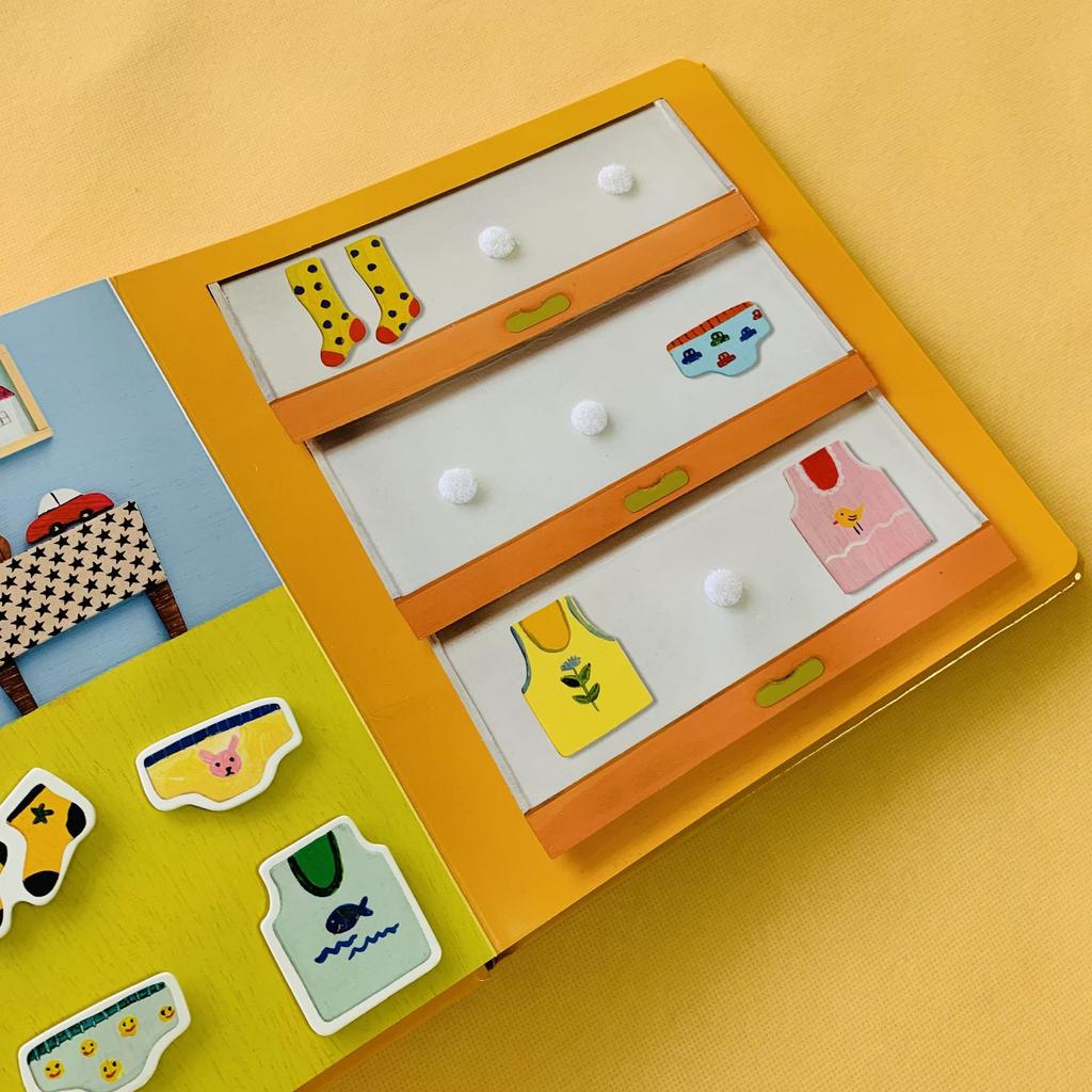 Stack Stack Neat and Tidy Daily Storage Sticker Book Good Behavior Habits