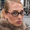 Koreanische Klassische Ovale Brille Kleiner Rahmen Retro Brille Für Frauen