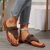 Vintage Flat Shoes for Women In Large Size, Lightweight and Suitable for Beach Sandals