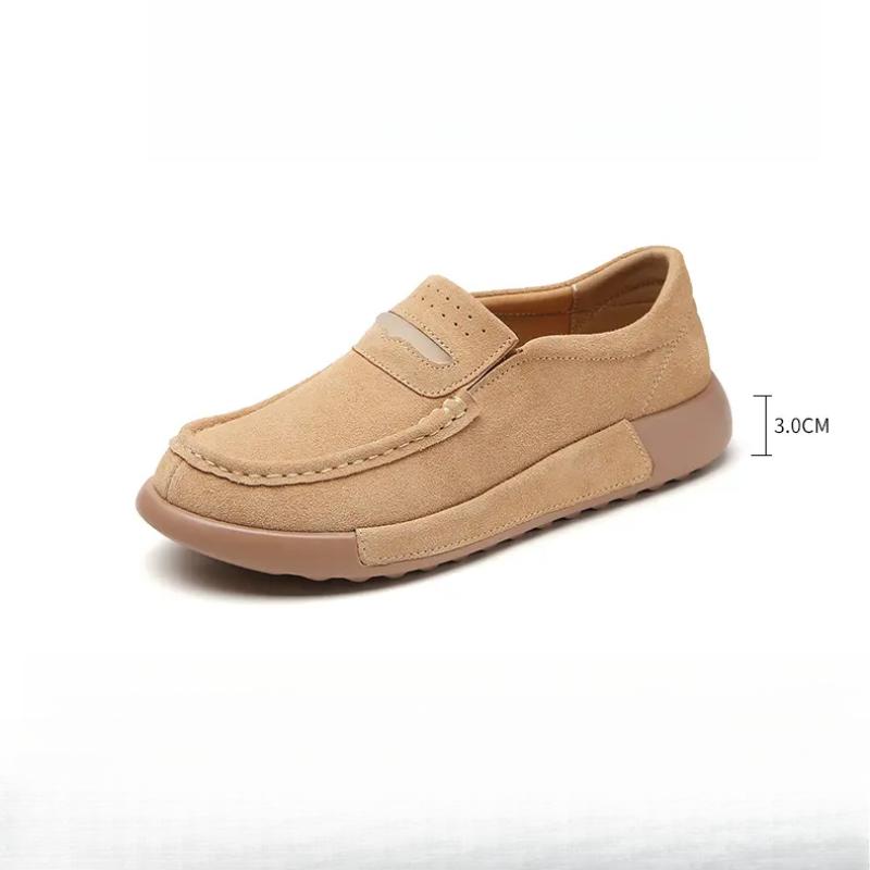 Mote Damesko Lette såler Fritidssko Dame Loafers Flats Joggesko Plus Size 43