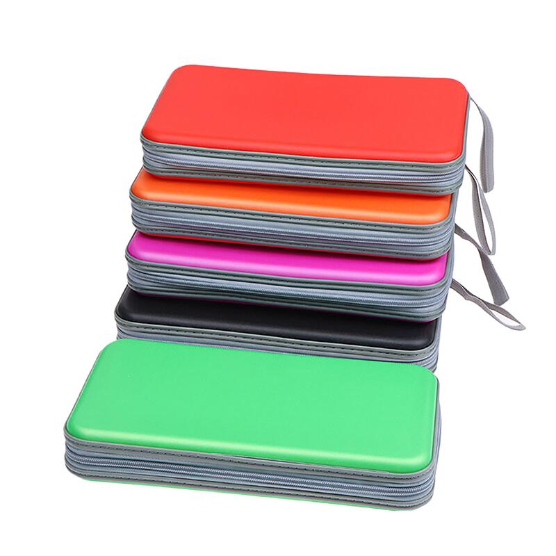 80Sheets Cd Dvd Carry Case Cover Disc Storage Holder Cd Sleeve Wallet Album Hard Box Plastic Cd Pack Disc Dvd Disc Pack