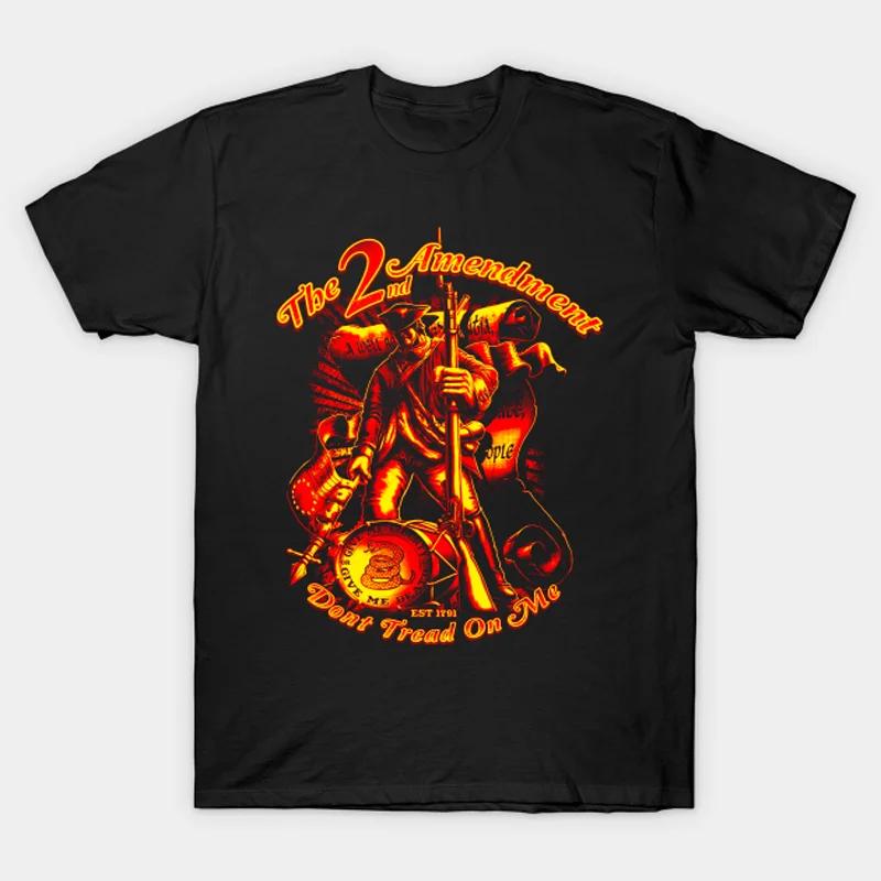

Don t Tread on Me. The 2nd Amendment T-Shirt New 100% Cotton O-Neck Summer Short Sleeve Casual Mens T-shirt Size S-3XL - Men ... S разноцветный