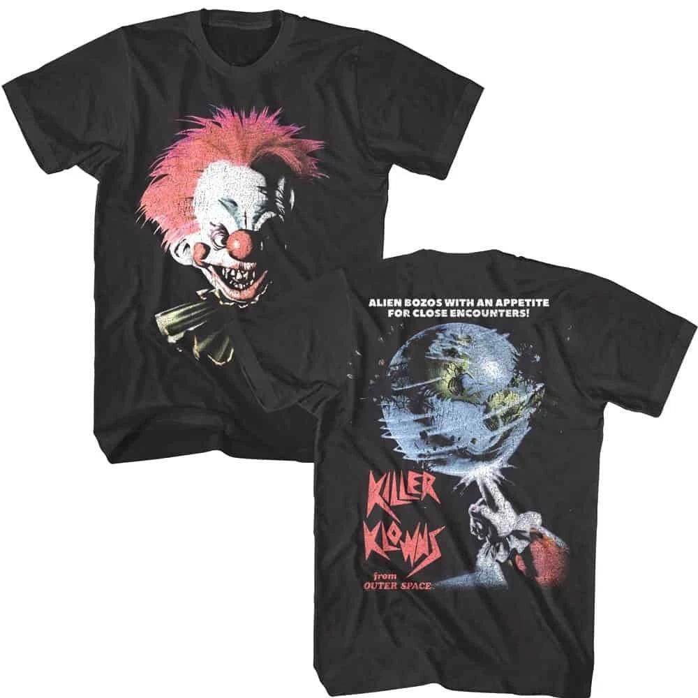 Killer Klowns Alien Bozos Globespinning Men s T Shirt XL