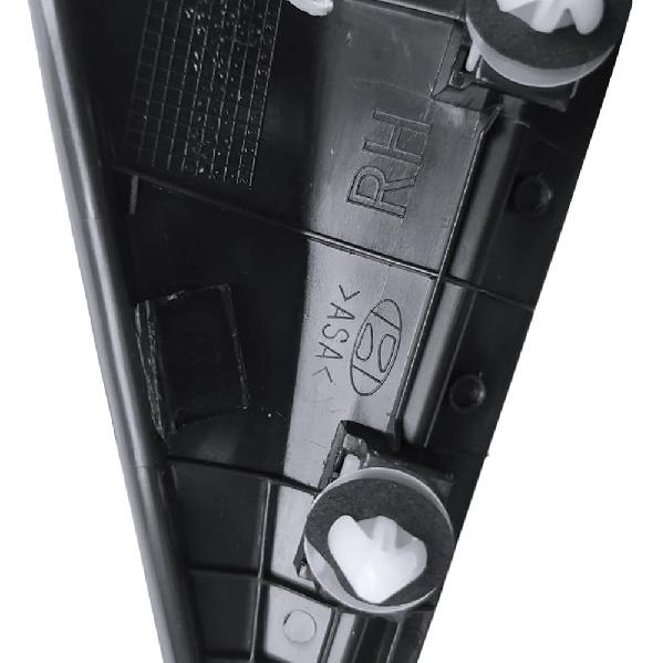 Riloer Mirror Fender Corner Trim Cover, Side Fender Molding Trim, 86180-3X000 Corner Triangle Fender 2011-2013 Compatible with Hyundai Compatible