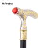Red Diamond Golden White Flower Ball Fashion Stick Decorative Stick Cospaly Vintage Party Fashionable Walking Cane Crosier 92cm