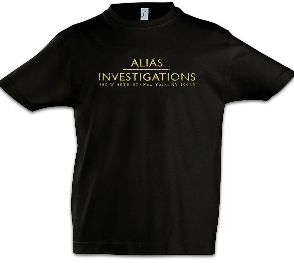 Alias Investigations Футболка для мальчиков с логотипом Jessica Symbol и табличкой Jones 140