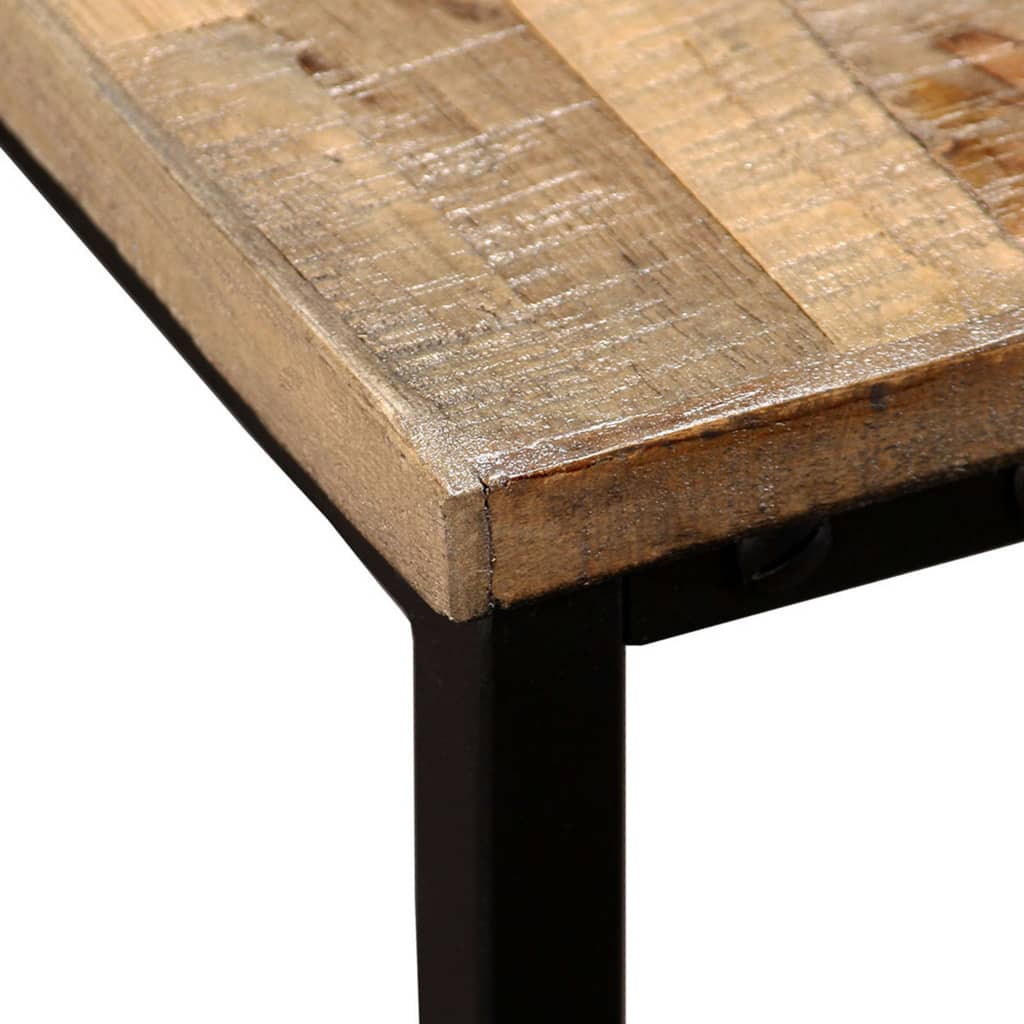 Coffee Table Set 2 Piece Solid Recycled Teak