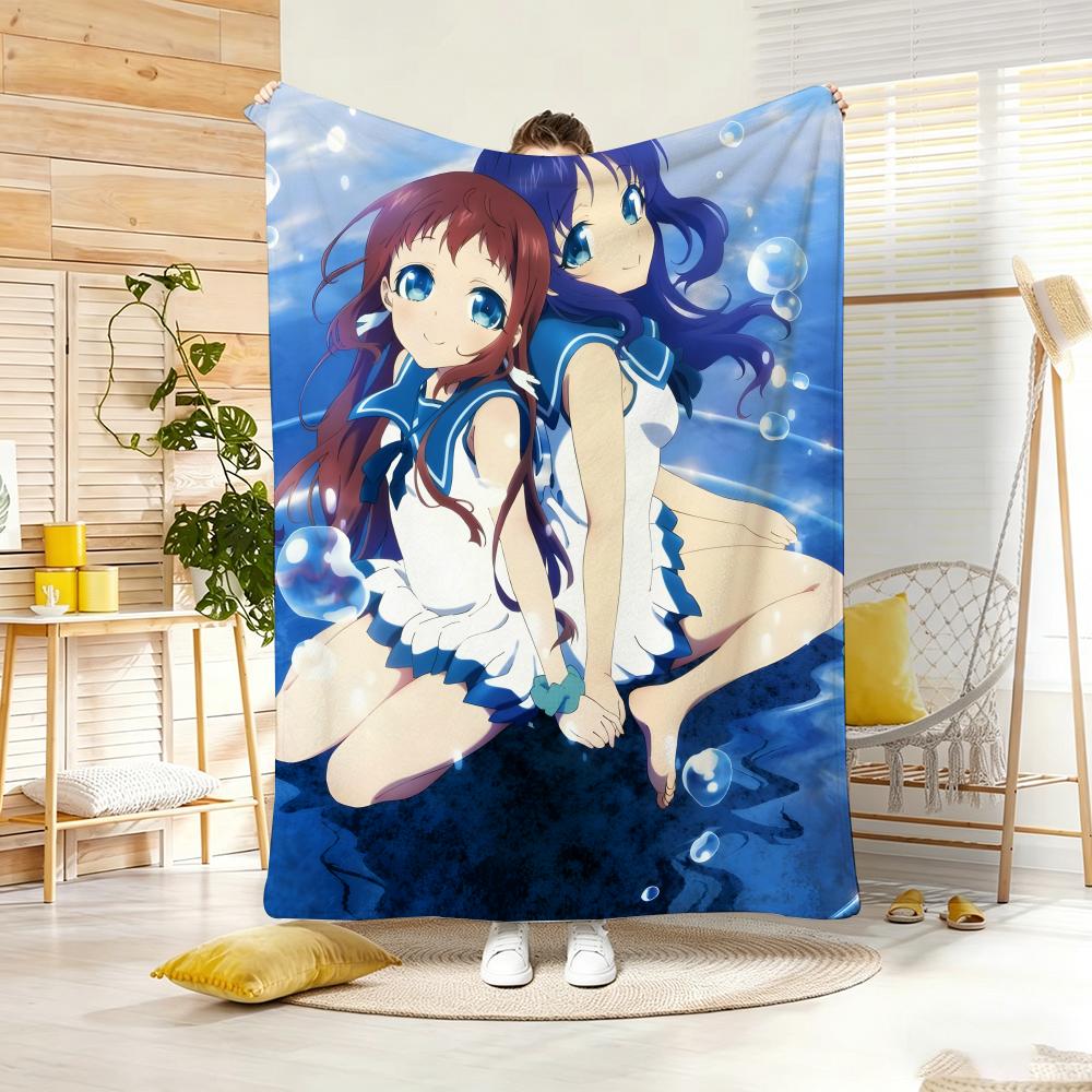 Anime N-NagiS AsuS A Lull in the SeaS Throw Soft Warm Throw Blanket for Bedroom Living Room Bed Travel Camping Picnic Gift