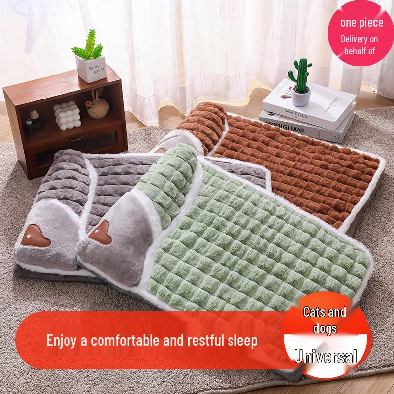 Zesílená postel pro domácí mazlíčky: Sofa Mat pro kočky a psy pro všechna roční období