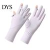Sun Protection Gloves for Driving UV Cooling Gloves, Full Finger Anti Slip Elastic Palm, Ultra Thin Summer Cycling Hiking Fishing UPF50