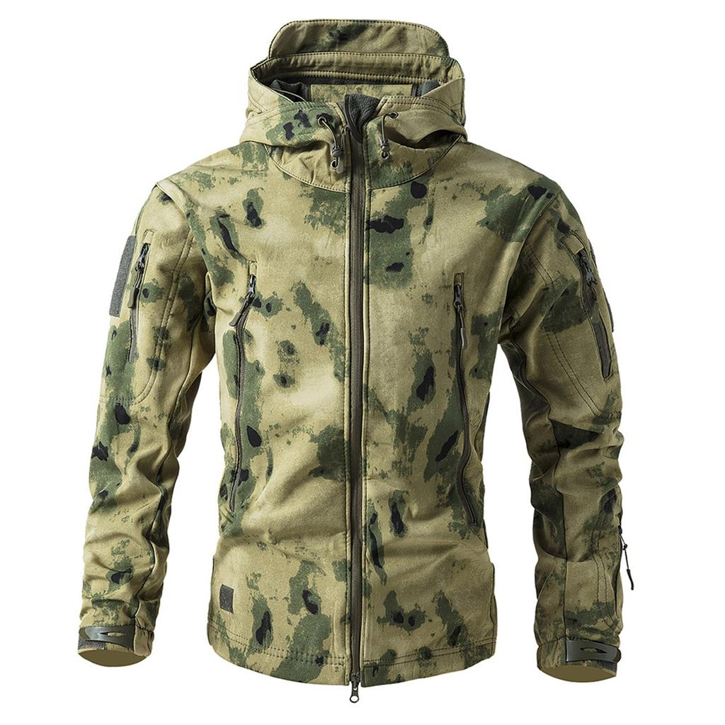 Men's Winter Camouflage Jackets Men's Fashion Trend Jackets Breathable Windproof Jackets Outdoor Sports Jackets
