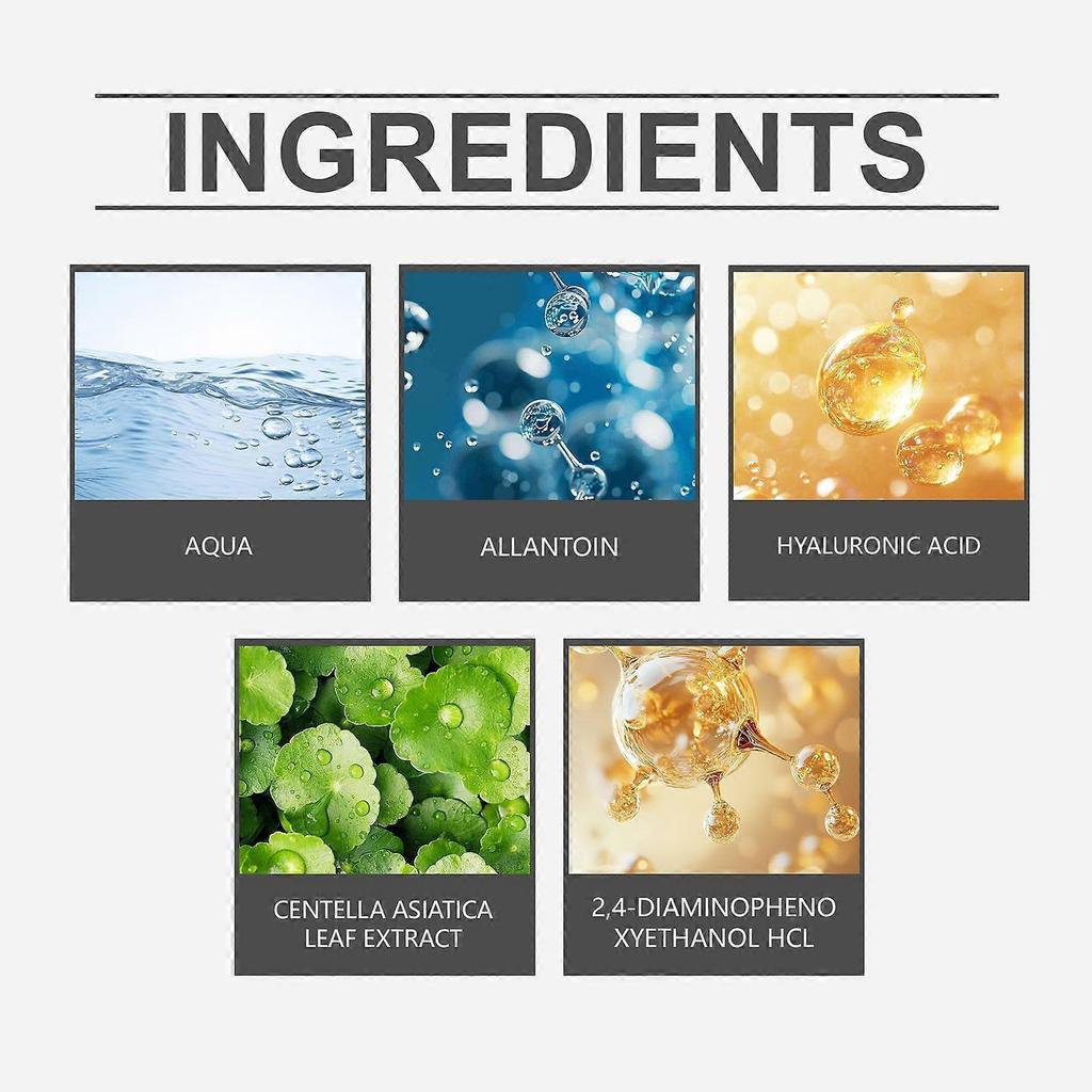 Hoegoa Hair Concealer Is A Natural, Gentle, Long-Lasting, Easy-To-Clean And Refreshing Hair Care Product With A Natural Brownish-Black Color