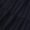 Moa Breeze Tiered Skirt (Navy)