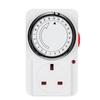2/3-Pin Plug Timer Plug 15 Minutes Intervals 24 Hour Segment Timer  Kitchen Appliances