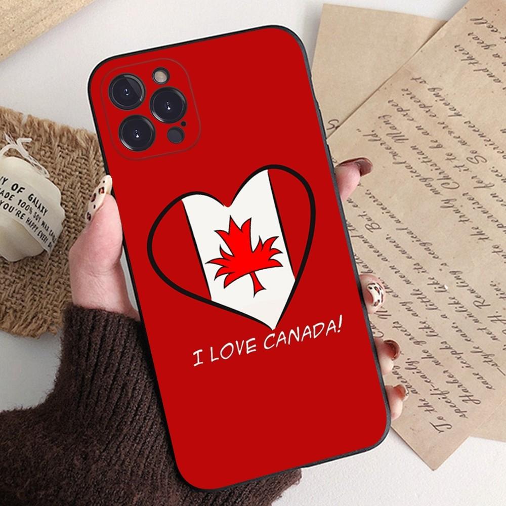 Canada Flag Phone Case For iPhone Samsung Galaxy Redmi Xiaomi Note S A 6 7 8 9 10 11 12 13 14 15 16 20 21 22 23 53 54 Pro Max Plus Ultra TPU Soft