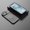 For iPhone 17 Air Case Compatible with MagSafe PC Kickstand Ripple Texture TPU Phone Cover
