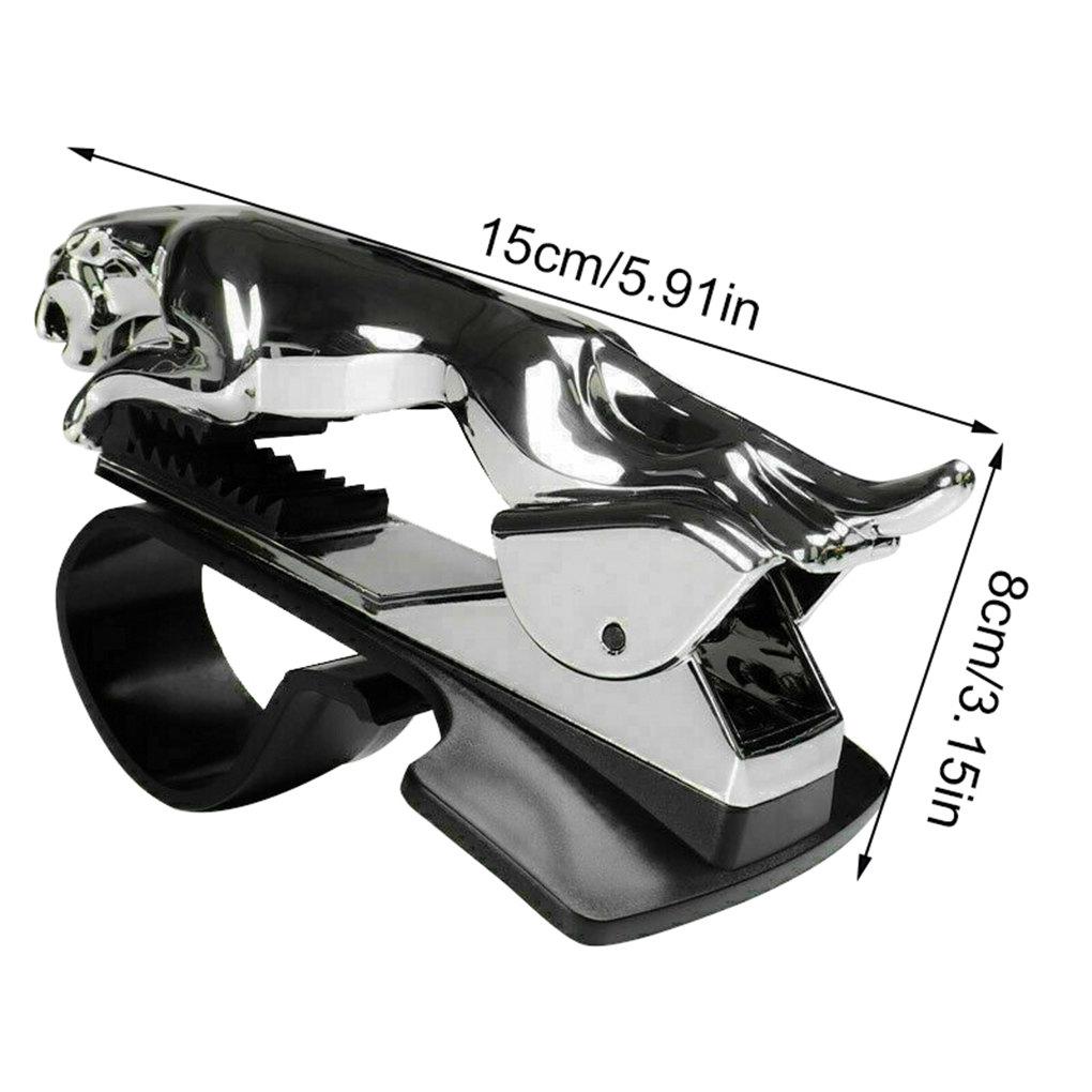 360 Degrees Rotating Mobile Phone Clamp Plastic Bracket Car Phone Holder Cradle
