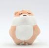 2s/lot 10cm Cute Shiba Inu Husky Plush Toy Keyring Charms Squeezable Dog Stuffed Dolls Kids' Gift Ornaments Keychains