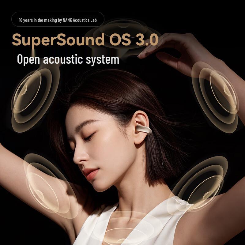 NANK Clip X Open-Ear Bluetooth Earbuds