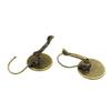 Fashion Elegant Round Stud Ear Vintage Women Girls Lady Crystal Flower Hoop Earrings  for Women