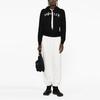 Moncler Solid Color Logo Patch Cuffed Knit Sweatpants Women bottoms I10938H00002899WC033