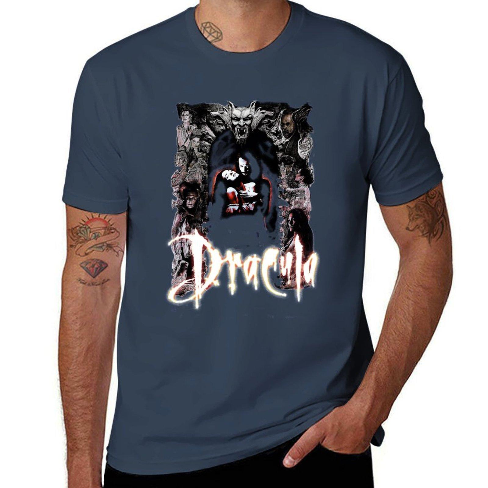 Bram Dracula For Fans Tshirt Tough Fabric Work Tee S