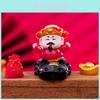 Charming Resin Craft Prosperity Figurine Creative New Year Miniature Decoration