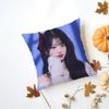 Idol Lovely J-Jang Won-Young Cushion Cover Washable Linen Pillowcase Soft For Daily Sofa Bed Home Room Decor