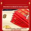 6Pcs/Set Traditional Paper 2026 Horse Year Red Envelope Red Packet  New Year