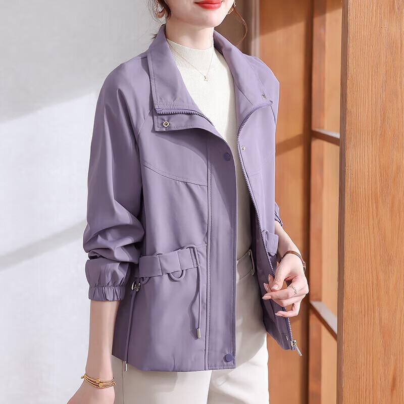 Women's Mid-Aged Plus Size Autumn Short Jacket