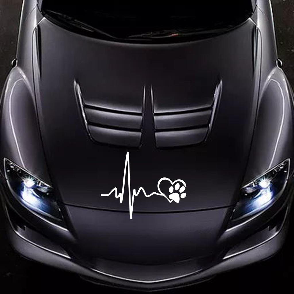 Cute Animal Dogs Cats Footprints Car Foot Prints Sticker Series Vinyl for Car Styling Body Window Stickers Decals Decoration