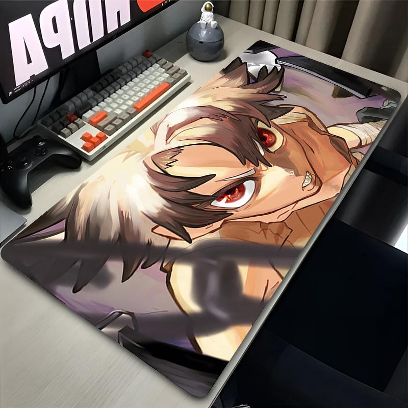 Rubber Mouse Pad Office Laptop Japan Anime Gachiakuta Mousepad PC HD Print Gamer Keyboard Pad Gaming Accessories Desk Mouse Mat