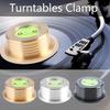 Audiophiles Grade Turntables Disc Stabilizers With Leveling Bubble, 60Hz Vibration Reduction For Vinyls Records