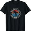 Oceanside Kalifornien CA Vintage Grafik Retro 70er Jahre T-Shirt