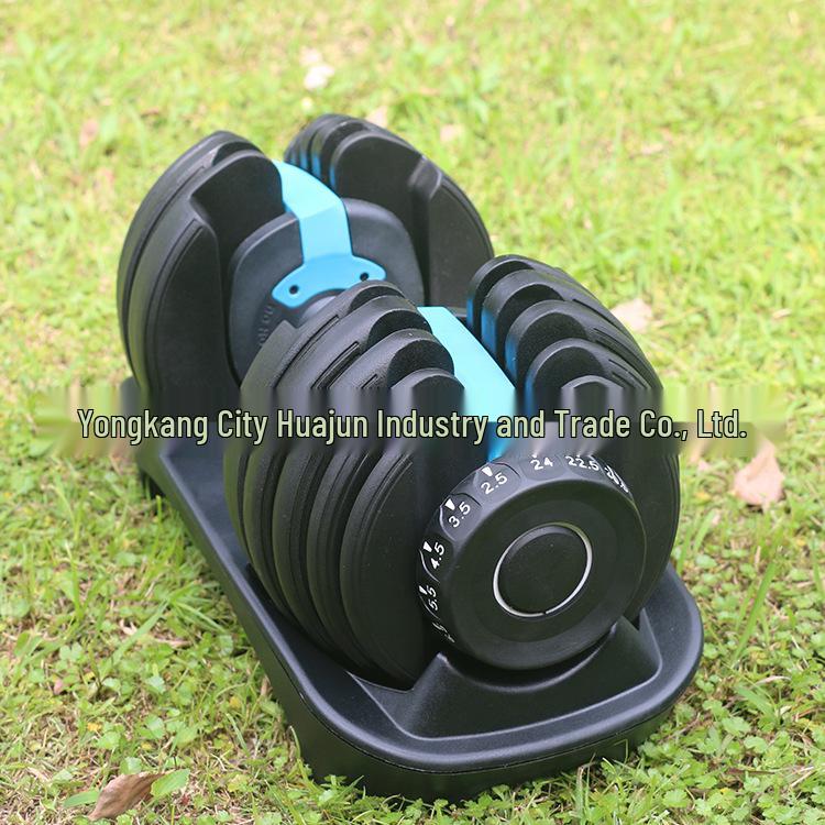 552 Adjustable Dumbbell: Quick 3-Second Adjustment from 2.5-24 Kg for Home Fitness