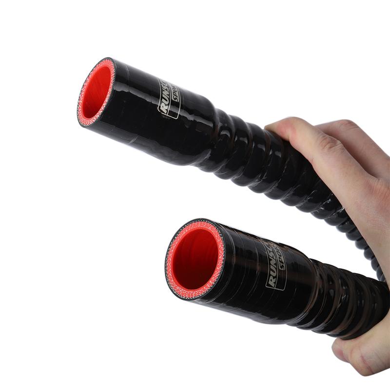 ID 32 34 36 38 51mm Flexibler Silikonschlauch Kühlerschlauch Rohr Für BMW Lufteinlass Hochdruck Gummi-Verbinderrohr Länge 30cm