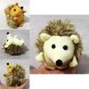 Adorable Plush Hedgehog Toy Soft Cuddly Stuffed Animal Creative Gift 10cm