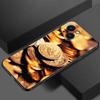 Money Dollars Gold Coin Phone Case For Apple iPhone 13 12 Mini 11 Pro XS Max XR X 8 7 6S 6 Plus SE 2022 2020 5S 5 Black Cover