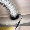 K1AE Energy Saving 12V Exhaust Fan 110mm-100mm Reducer for Coops Kitchens Ventilation