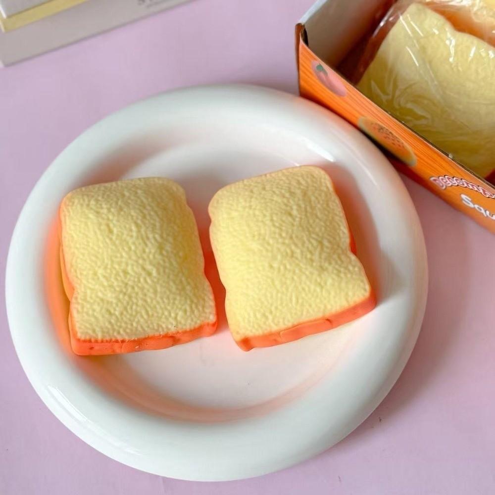 Realistic Food Style Squeeze Toy Slow Rising Food Shaped Toy  for Stress Relief Play