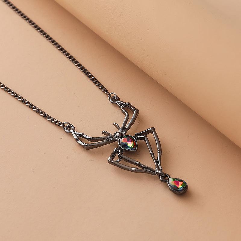 2025 New Fashion Korean Style Jewelry Necklace Pendant & Ring - Multiple Versatile Styles: Flower & Butterfly Design