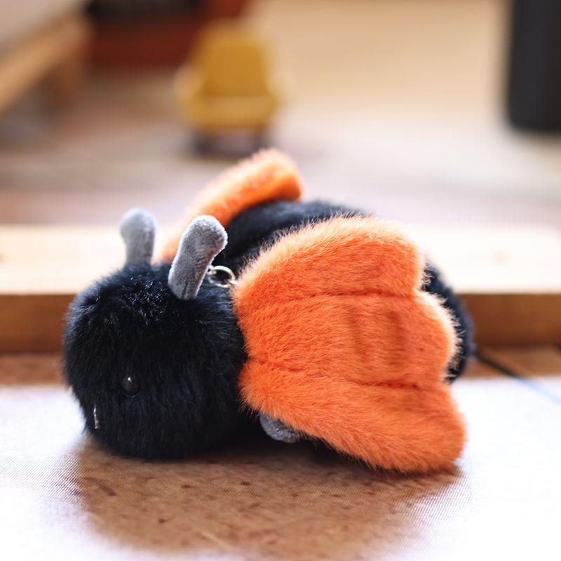 Cute Insect Plush Keychain With Soft Material For Backpack Decor And Gift