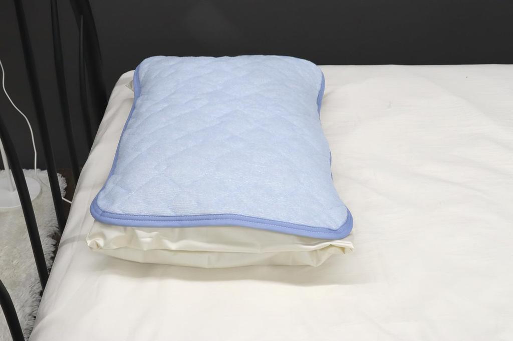 Romance Kosugi 100% Pile Cotton Pillow Pad, Blue