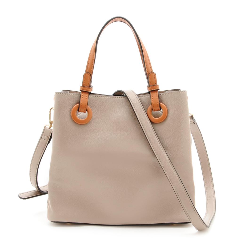 FIRANO 3-Part Casual Chic 2-Way Handbag for Women, 402290, Taupe